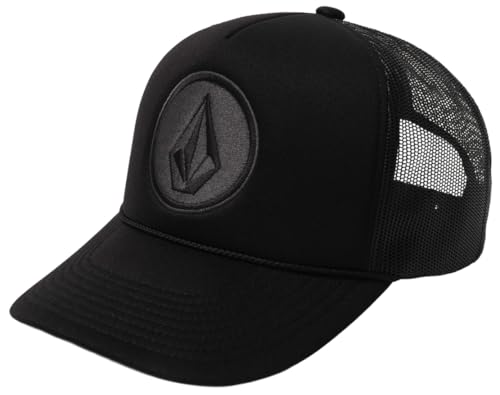 Image of Volcom Men's Snapback Hat - 6-Panel Twill Flat Brim Cap Adjustable Snap Closure