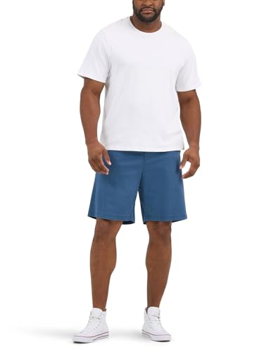 Lee Men's Extreme Motion Flat Front Short, Orion Blue, 38 image 4