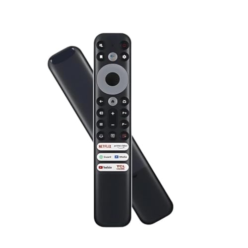 Image of Compatible for TCL Tv Remote Original RC902V Model Bezel-Series P635 Pro Series Non Voice Command Remote Control (Without Google Assistant Feature).