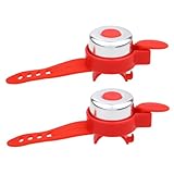 Fourniture de scooter: cette cloche de vélo pratique produira un son fort et net pour envoyer le feu de circulation, cloche de vélo pour enfants