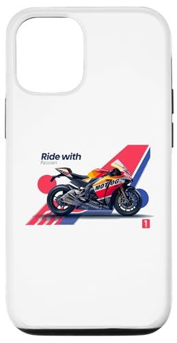 Ride With Passion: Embracing the Journey And Destination T�V���c �X�}�z�P�[�X iPhone 12/12 Pro �p