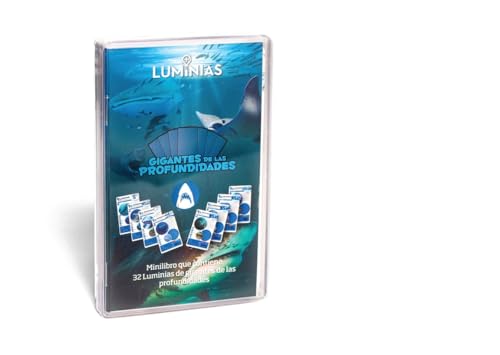 Enciclopedia de animales gigantes de las profundidades (Estuche 32 cartas)