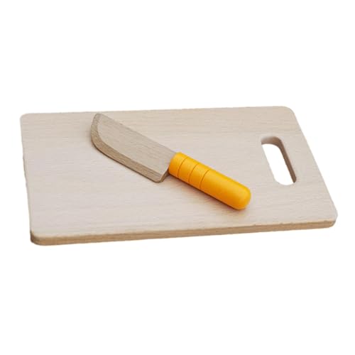 Set Cuchillo y Tabla Niños 2 Piezas Madera