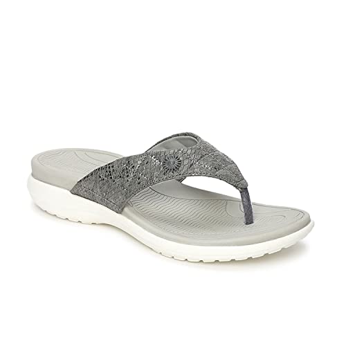 Image of Marc Loire Women's Comfortable Flip Flop Casual T-Strap Flats Slippers