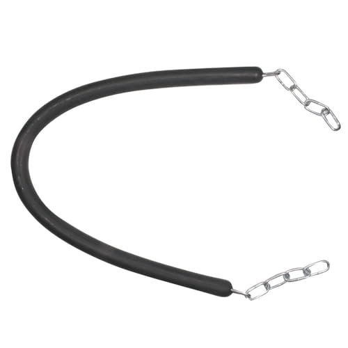 Dura-Tech Stall Guard Chain | Heavy Duty Rubber-Coated | Secure & Versatile | Ideal for Horse Stalls | Color Black