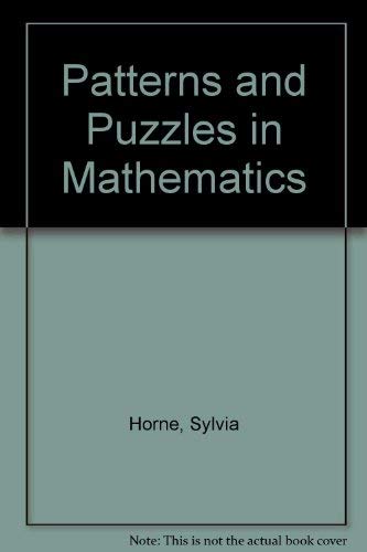 Patterns and Puzzles in Mathematics B0007HDNX2 Book Cover