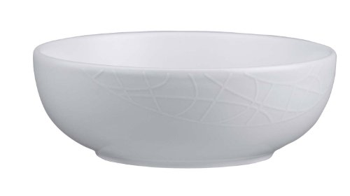 Churchill Jamie Oliver Little Tinker Porcelain Bowl, Hearts Pattern, 17cm, 250ml, Microwave & Dishwasher Safe