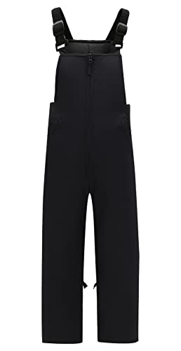 Phibee Kids' Insulated Waterproof Snow Pants Windproof Warm Ski Bib Overalls For Boys And Girls Black 12 #TOP13