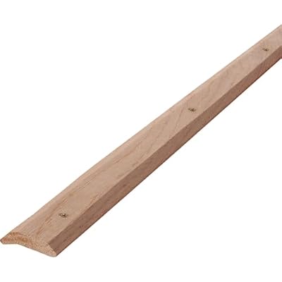 M-D Building Products 85365 Wide 1-7/16-Inch by 72-Inch Carpet Trim, Unfinished
