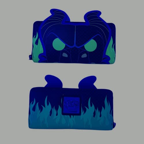 Pop by Loungefly Disney Maleficent Dragon Cosplay Ziparound Wallet4
