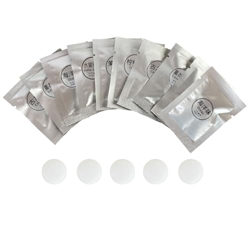 Image of 20 Pack Car Air Freshener Refills, Solid Scent Refill Tablets, Vent Clip Replacement Pads (Lavender /Osmanthus /Lemon /Cologne /Jasmine /Ocean /Peach) - Car Accessories, Auto Air Fresheners for Car, Home