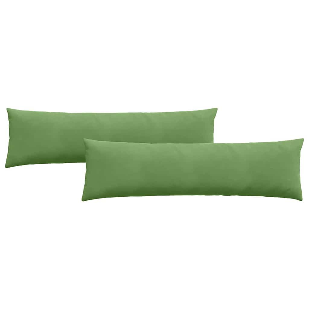 Coussins de canapé vert clair 145 x 40 cm grand coussin décoratif lit