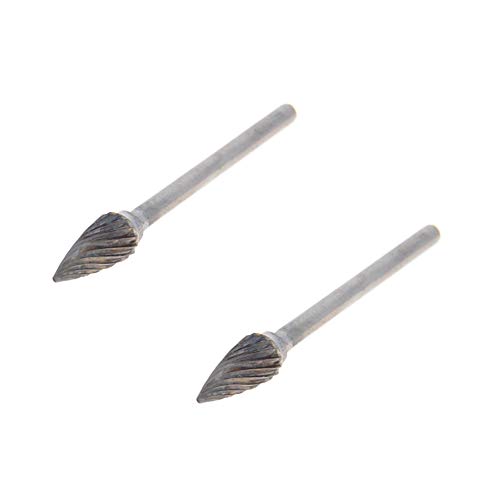 Fresas Rotativas de Carburo de Tungsteno Utoolmart 3mm 6mm Pack 2 miniatura 1