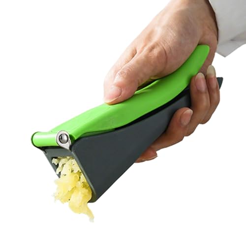 Jlobnyiun Prensa de ajo, trituradora de ajo | Placa de cocción manual - Utensilios de cocina de prensa de ajo extraíbles antideslizantes para uso doméstico cocinero profesional preparación de verduras