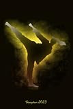 Terminplaner 2023: Karate Kämpfer Design Jahresplaner und Kalender von Januar bis Dezember 2023 mit Ferien, Feiertagen und Monatsübersicht - Organizer und Zeitplaner für 1 Jahr