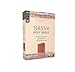 NRSVue, Holy Bible, Compact, Leathersoft, Peach, Comfort Print