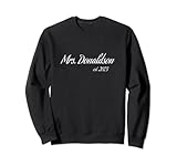 8.5 oz, Klassisch geschnitten Mrs. DONALDSON 2023 Neue Braut Brautdusche Hochzeit Sweatshirt