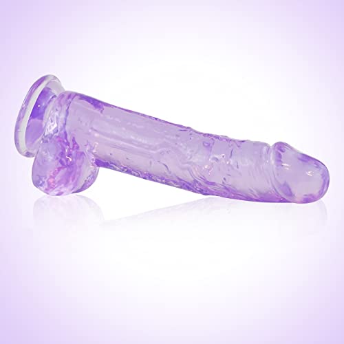 Realistischer Dildo mit 17 cm Länge und starkem Saugnapf