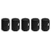E-outstanding 5pcs Black Music Finger Sand Hammer Children's Percussion Instrument Accessories Band Accompaniment Plastic Sand Bells