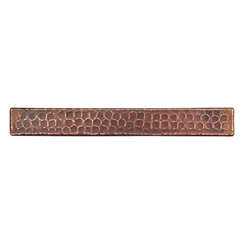 8 in. Hammered Copper Tile Cover
