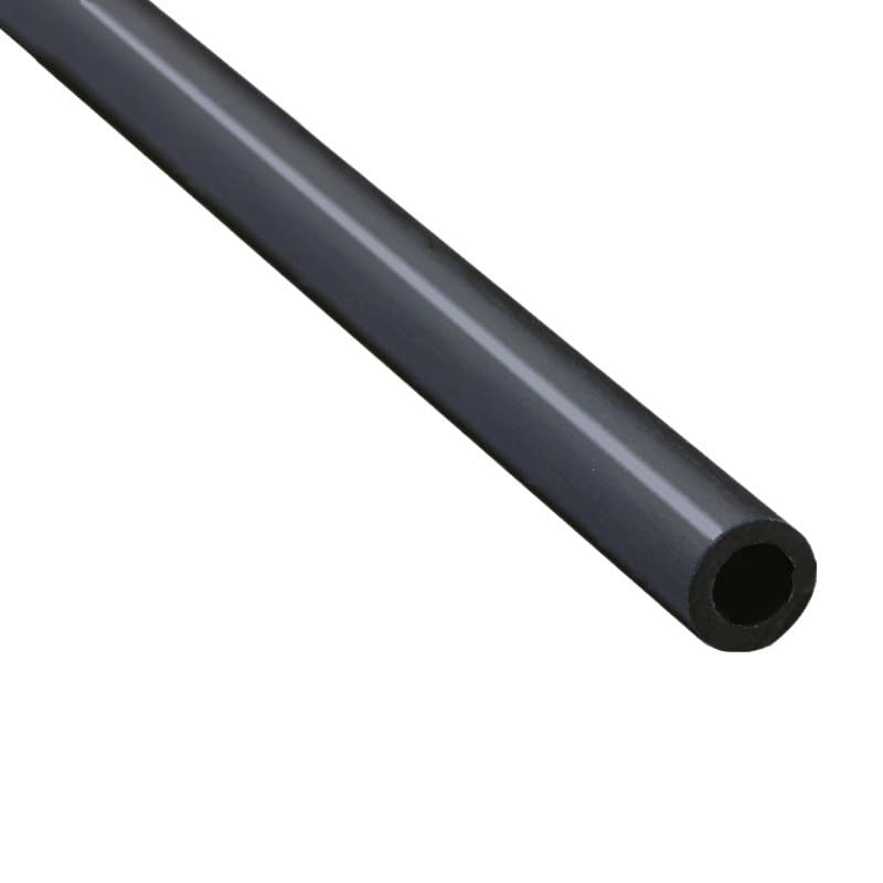 Kohlefaser-Rundrohr, 4 stücke Hohl Carbon Fiber Rohr Carbon Stange 2mm 3mm 4mm 5mm 6mm for Kite RC flugzeug Modellflug Material Hubschrauber Rohr(400x2x1mm)