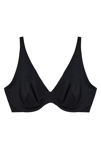 Soutien-gorge plunge Wacoal Better Than Braless noir taille 105F - 4