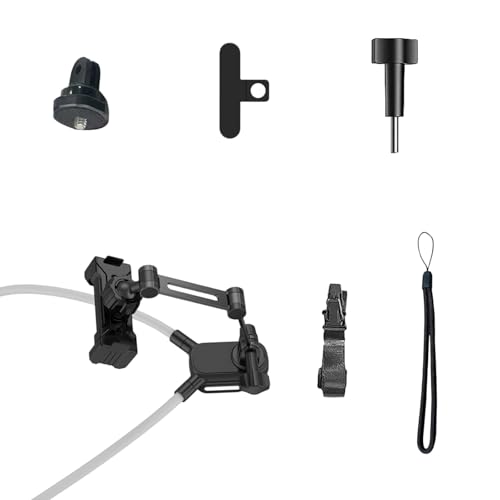 Support magnétique pour caméra d'action avec fixation stable et cordon anti-chute