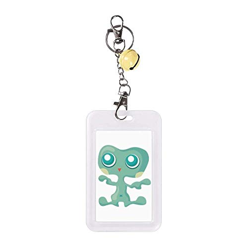 Badge Alien vert pour éviter la perte de votre carte de crédit