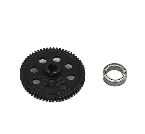 Bevel Gear Pinion Hardware Mechanical 1pcs Metal 60T Main Gear Reduction Gear 7640 Parts Accessories