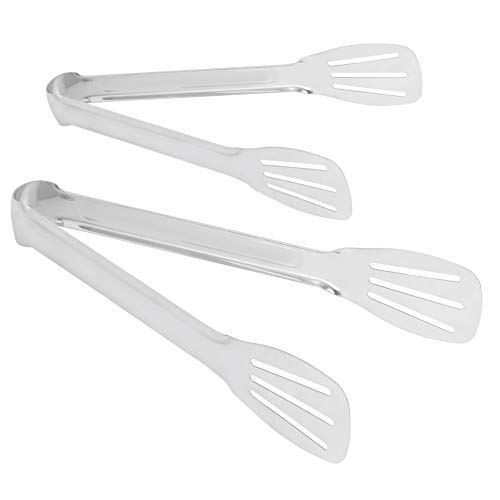 La Mejor Selección de Pinzas para ensalada - los más vendidos. 49 Pinzas para Alimentos de Acero Inoxidable Resistentes a la oxidación Anti Hot Bread Cake Steak Clip Utensilios de Cocina Buffet Barbacoa Herramienta de Cocina