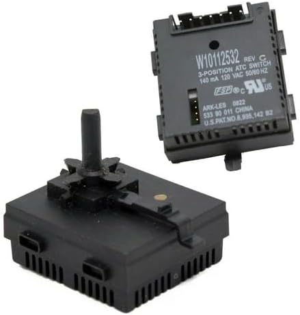 Replacement Switch Water Temperature,Exact Fit for Roper RTW4305SQ0 RTW4300TQ0 RTW4305VQ2 RTW4305V