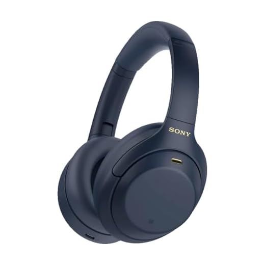 Sony WH-1000XM4 kabellose Bluetooth Noise Cancelling Kopfhörer (30h Akku, Touch Sensor, Schnellladefunktion, optimiert für Amazon Alexa, Headset mit Mikrofon) Blau