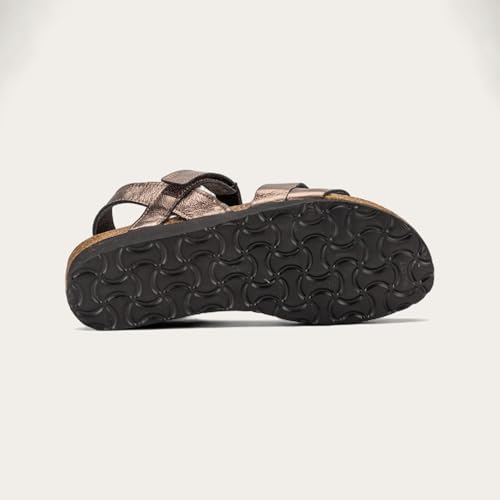 Image of NAOT Kayla Women's Sandals - Supportive 3-Strap Design with Backstrap, Cork & Latex Footbed - Arch Support - Travel-Friendly Comfortable Walking Sandals for All-Day Wear