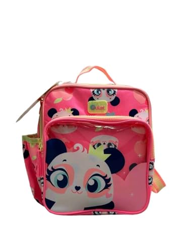 PUKET - Lancheira Térmica Infantil Puket Panda Romântica Rosa