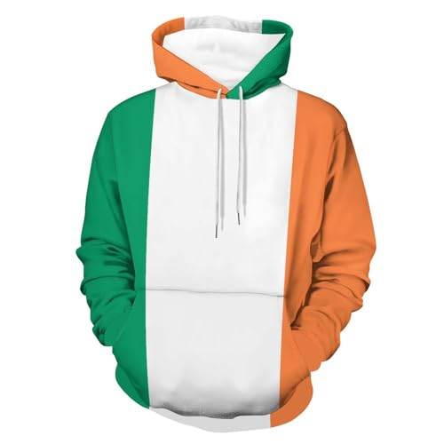 Pull Irlande à capuche UMENG le cadeau idéal pour les passionnés