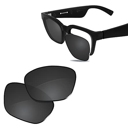 Image of Glintbay 100% Precise-Fit Replacement Sunglass Lenses for Bose Alto S/M black Size: Small