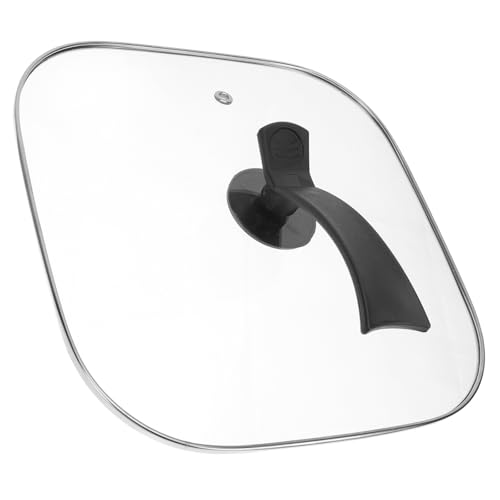 WATIIFUFU Multifunktionaler Quadratischer Glasdeckel für Elektro...