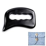 Allshow Bian Stone Gua Sha Tools-Massage Scraping Tool for Soft Tissue Mobilization, Physical Therap