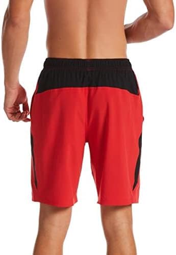 Nike Swim Men's Contend 9-inch Volley Board Shorts University Red2