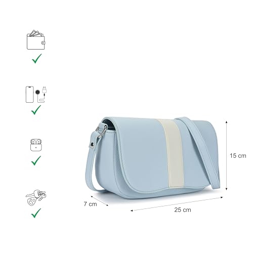 Image of Fastrack Puff Sling with Detachable Pouch | Faux-Leather Women's Handbags | Sling for Casual Carry