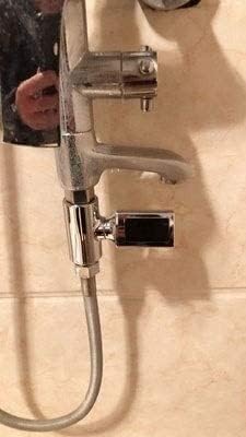 Head Holder,Mounting Bracket,Bathroom Accessory, Shower Bracket Shower Water Thermometer Water Flow Power Generation LED Digital Real-time Display Visual Temperature Control