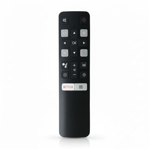 Image of Sadhwanis Compatible Remote Control for TCL & iFFALCON Smart Android TV RC802V Model | Replacement for TCL 4K UHD FHD QLED LED TVs | No Voice Command