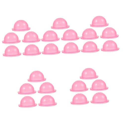 COLLBATH 5sets Hamster Cage Splicing Tunnel External Tube Stopper Sturdy Material 5pcs*5