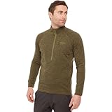 Rab Nexus - Ropa deportiva para hombre, ligera, técnica elástica, forro polar, para deportes al aire libre, Ejército, M