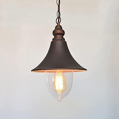 Suspension extérieure jardin luminaire suspendu pavillon étanche plafond E27 métal