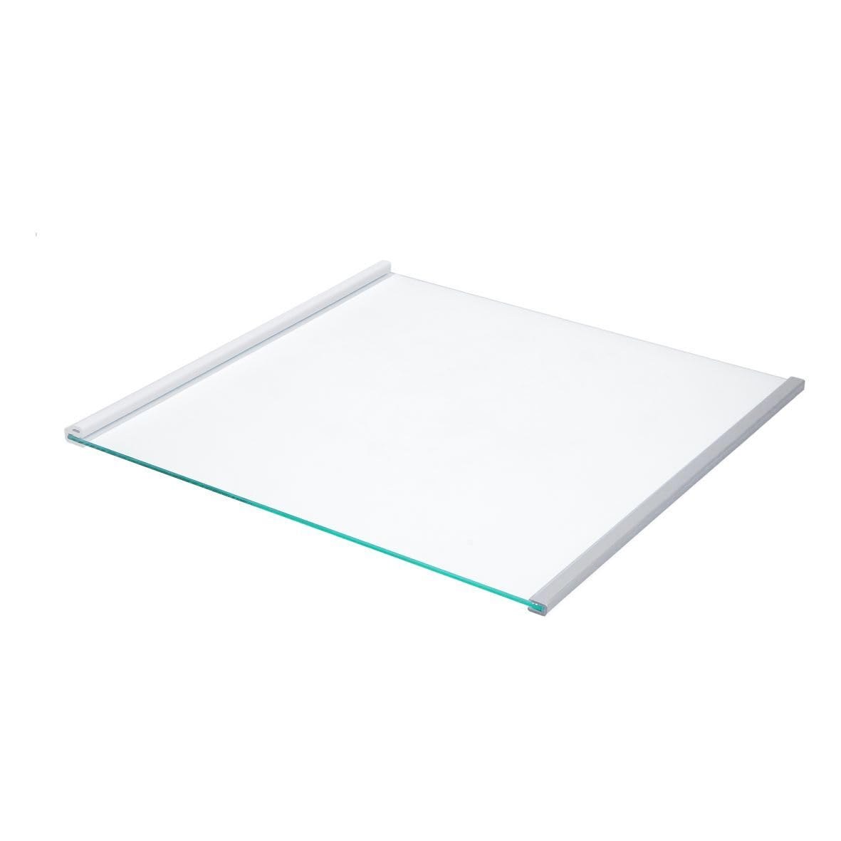 easyPART Kompatibel/Ersatz für LG Electronics AHT74413804 Glasplatte 309x325mm mit Leisten für Gefrierteil KühlGefrierKombination