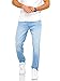 Produktbild JACK & JONES Herren Jeans Mike ARIS Tapered Fit Denim Herrenhose (34W / 30L, Light Blue Denim)