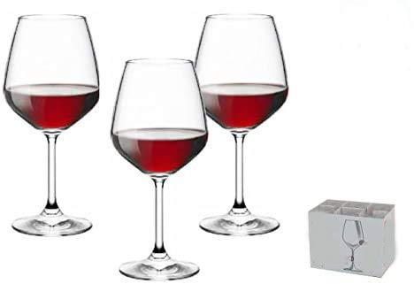 BORMIOLI ROCCO Set Di 6 Calici Vetro Divino Vini Rossi Cl53