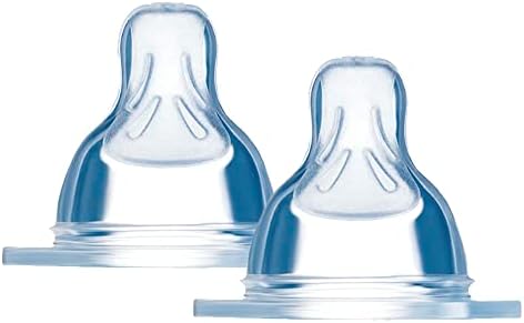MAM Baby Kit com 2 Bicos de Mamadeira de Silicone SkinSoft Nº 1, Fluxo Lento, 0+ Meses