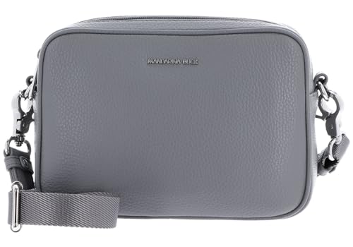 Sac Bandoulière Mandarina Duck Mellow Leather en Cuir December Sky